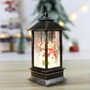 Christmas Santa Claus Crystal Lantern & Ornament
