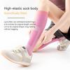 1Pair Compression Socks Non-slip Calf Support Brace All-Season Use Women for Sports Knee High for Running Cycling Football