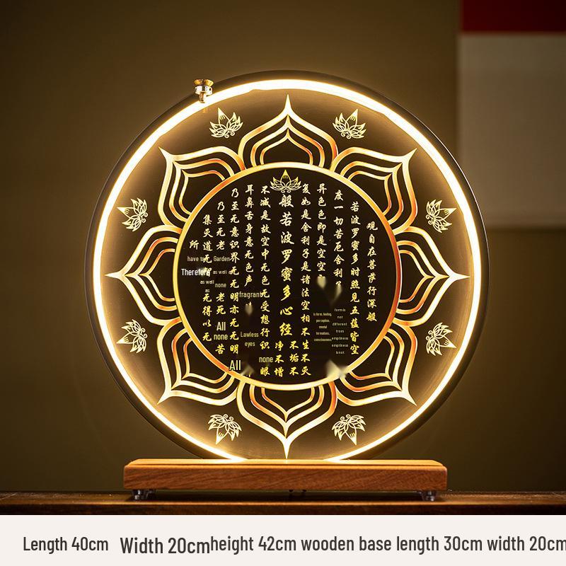 

Керамическая статуя Будды Шакьямуни - Произведение искусства для гостиной с тремя святыми и дизайном светового круга