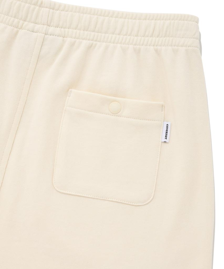 Covernat Woman Sweat Skirt Cream