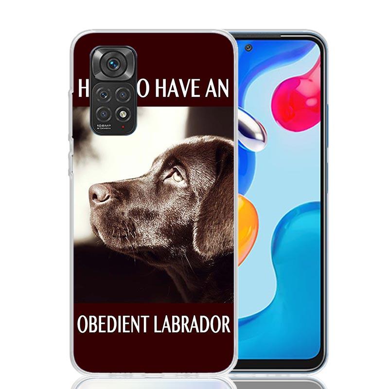 Labrador Retriever Dog Case Phone Cover for Xiaomi Redmi Note 14 13 12S 12 11S 11 11T 11E 10S 10 Pro Plus 5G Trend Fundas Note 1