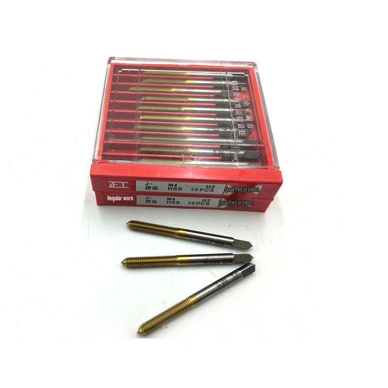 Titanium Coated Extrusion Tap Set: M2.5, M3.5, M6x0.75, M7x1, M8x1, M10x1.25, M14x1.5, M16