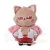 [original] Stuffed One Piece Cotton Pendant With Cat Patch Mask Plush Doll 14cm Luffy Sanji Law Ace Doflamingo Nami Bag Ring Toy