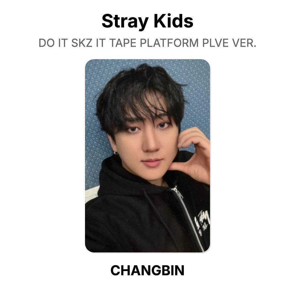 Stray Kids DO IT SKZ IT TAPE PLATFORM PLVE VER. Official Photocard