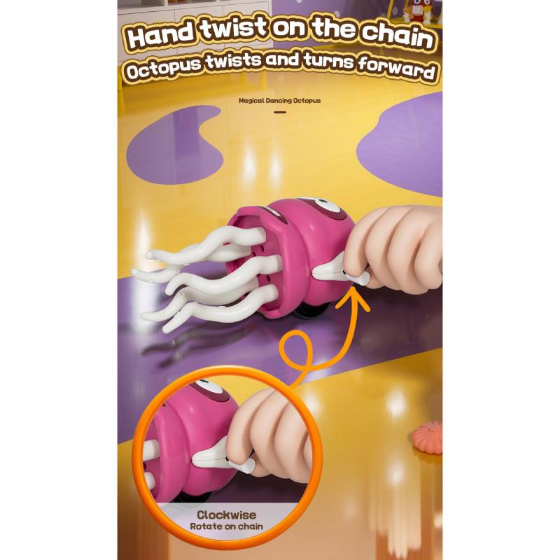 World Sea Octopus Dance Toy Kids Cognitive Enhancement For Early Learning Gift