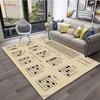 Muziek Basis Gitaar Akkoord Theorie Grafiek Piano Tapijt voor Woonkamer Slaapkamer Vloerkleden Keuken Antislip Vloermat Alfombra Verjaardagscadeau