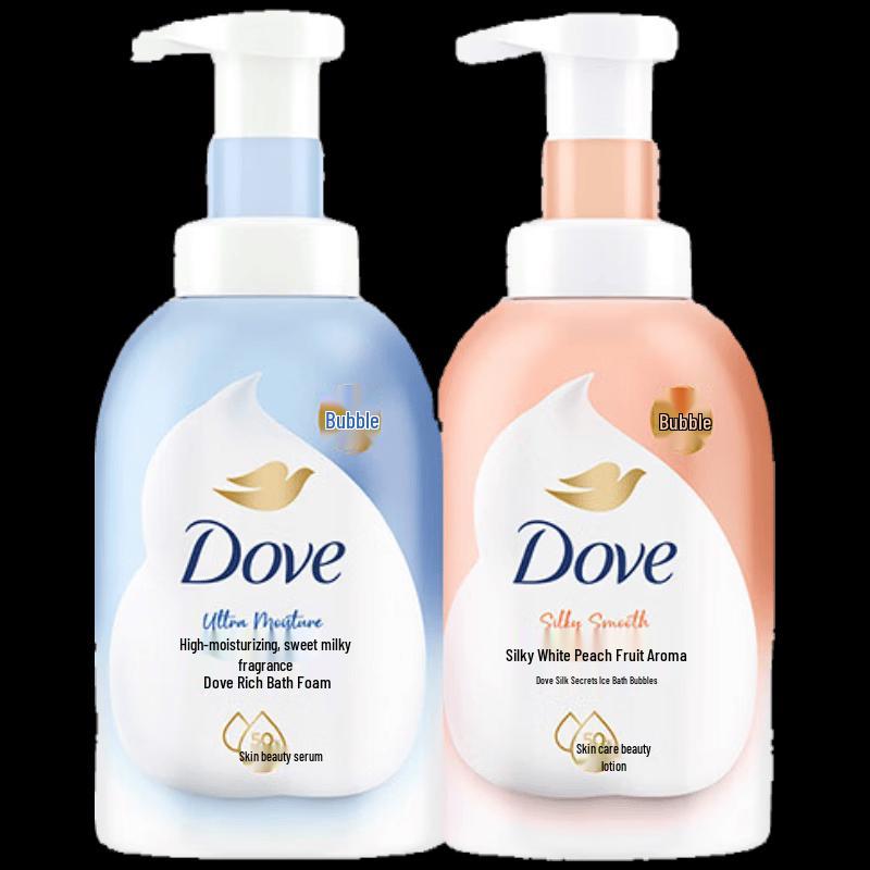 Dove Moisturizing Foaming Body Wash Duo Pack