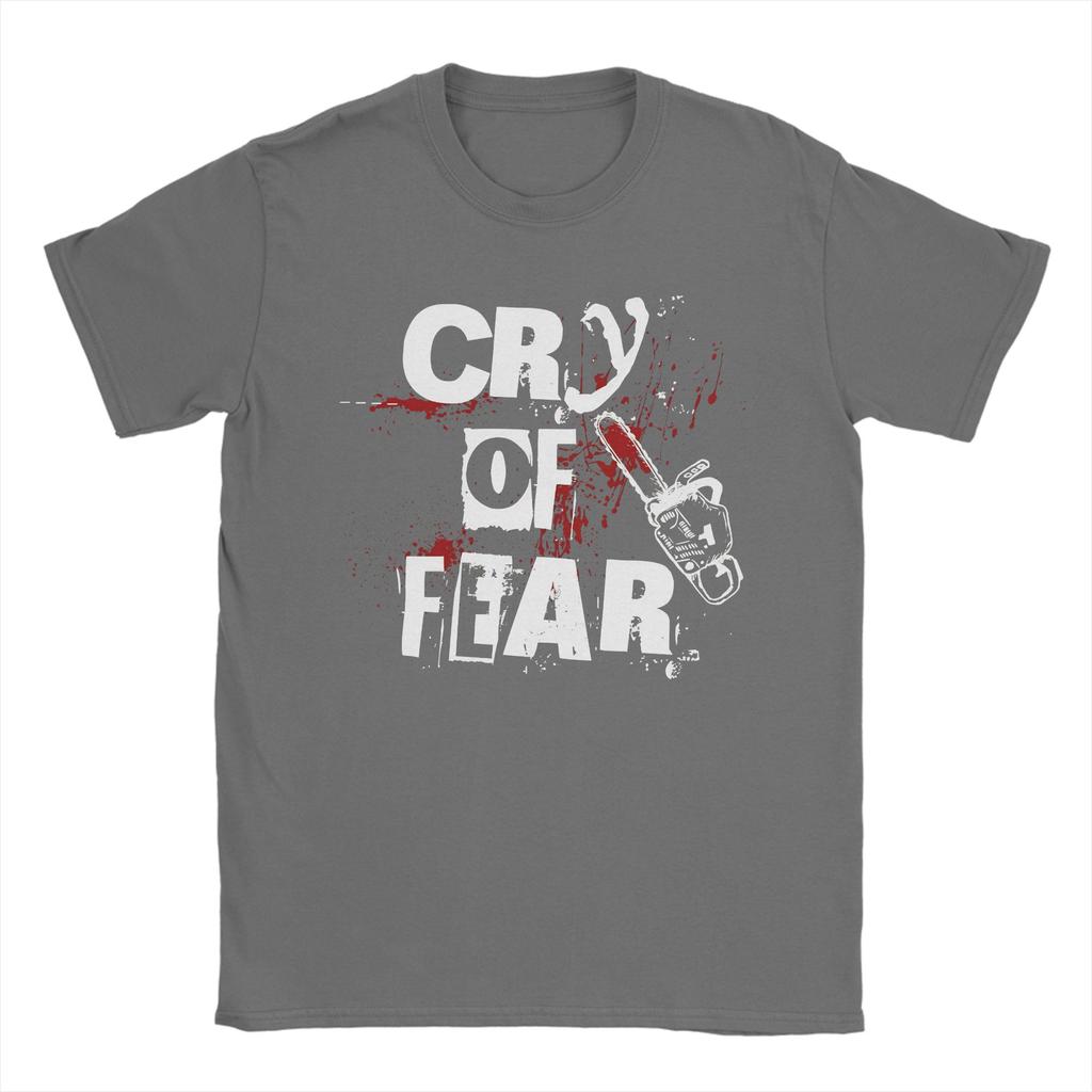 Graphic Printed Simon Henriksson Cry of Fear  T Shirt For Unisex  Pure Cotton Tshirts Short Sleeve Clothing