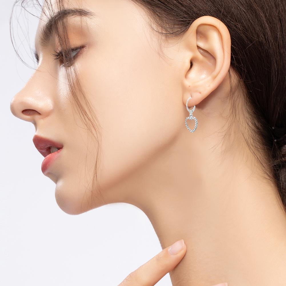 New Gold Color Butterfly Love Hoop Earrings Set New Fashion Dangle Earring Jewelry Hollow Trend W8Q1