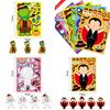 Adorable Xh061 Halloween Pumpkin Stickers For Creative Kids Decor And Crafts