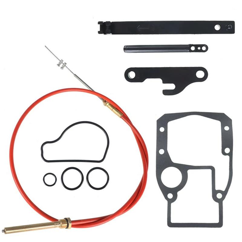 For OMC Cobra Sterndrive 1986-1993 Lower Shift Cable Assembly Replacement Kit 987661 21715 27-00475 как