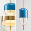 Nordic Modern Brass Glass Pendant Lamp LED Living Room Bedroom Restaurant Bar Cafe Interior Decoration Hanging Lamp