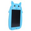 9in LCD Writing Tablet Cartoon Cat Digital Drawing Board with AntiErasing Lock for Children(Blue )