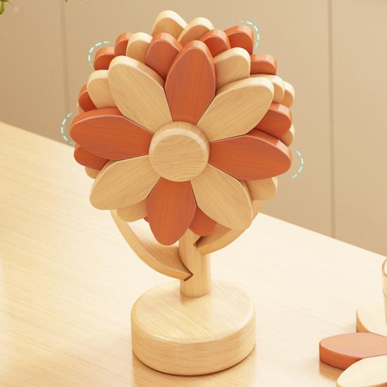 Wooden Sunflower Coaster Heat-Resistant Hot Dish Pot Bowl Teapot Pan Trivet Decorative Kitchen Coffee Dining Table Drink Cup Coaster
