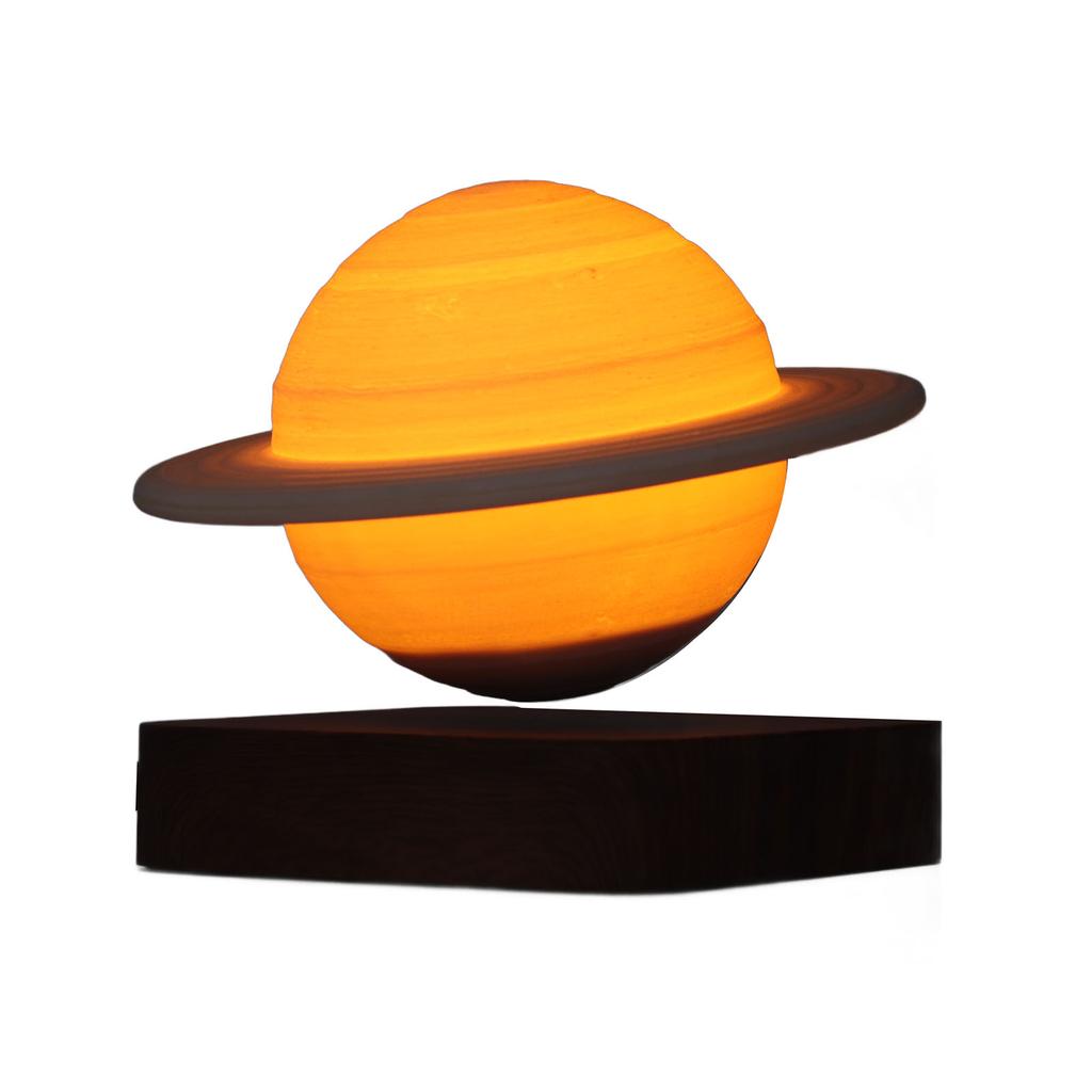 Schwebendes Nachtlicht 3 Modi 3D-Druck Planet Magnetisch Schwebende Berührungslampe