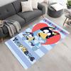 Bluey Personalized Text Carpet Perfect for Dormitory Outdoor Living Rooms Game Room Anti-slip Rug Office Home Decor