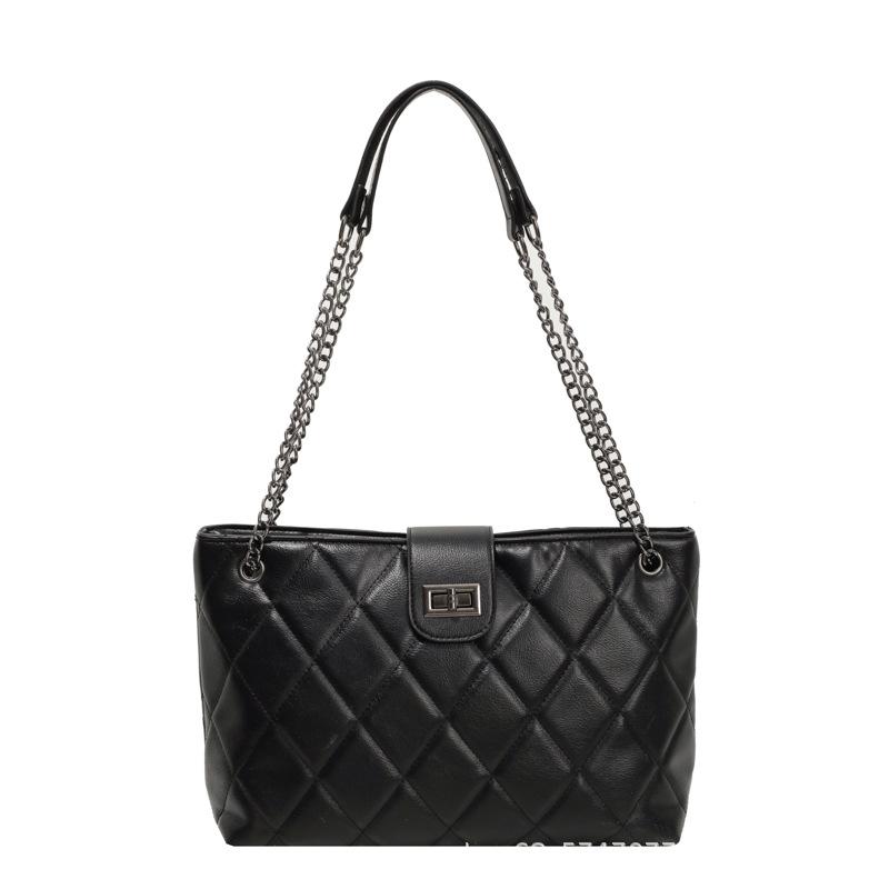 Commuting To Work and Commuting Large-capacity Linger Tote Bag Women's 2025 Spring and Summer New Simple Fashion Small Fragrance Shoulder Bag