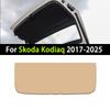 Car Rear Trunk Tailgate Anti-kick Protective Mat Leather Decoration Pad For Skoda Kodiaq 2025 2024  2017-2025 Accessories