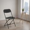 Folding Catering Chair Simplo Black Black