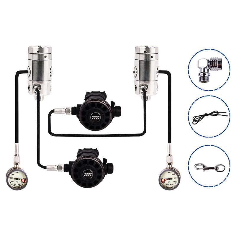 HOTDIVE Sidemount Regulator Set