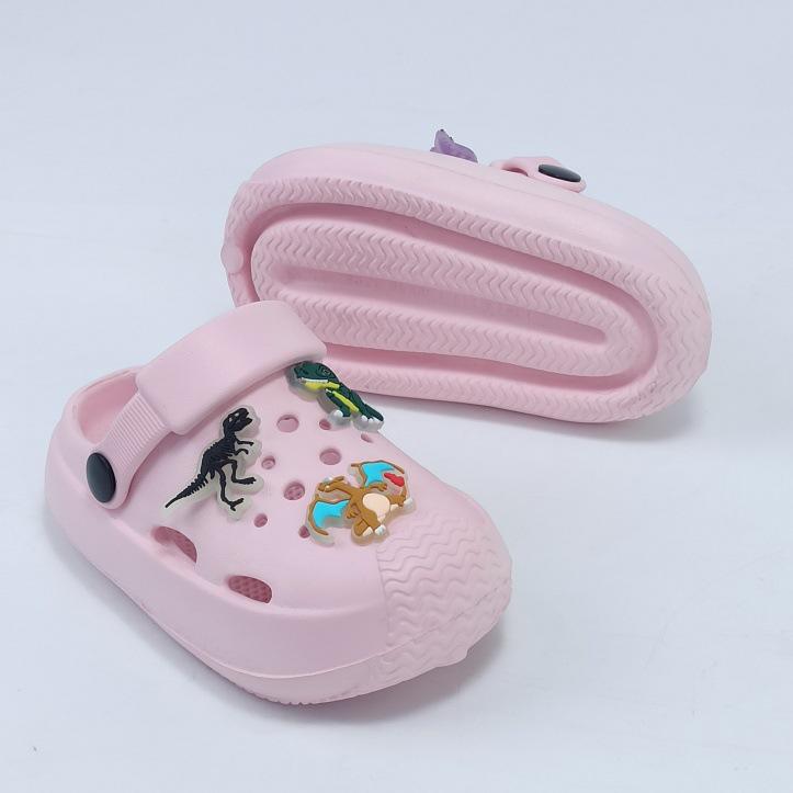 2025 Summer Kids' Soft Sole Trendy EVA Hole Shoes for Outdoors & Indoors