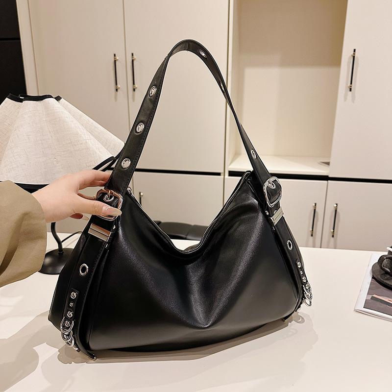 Women's bag 2025 new fashion simple fashion large capacity shoulder bag portable oblique span tote bag