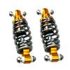 2 Pièces Amortisseurs Arrière Haute Performance 125mm Pour Vélo Électrique Trottinette, Amortisseurs Arrière à Ressort E Bike Universels