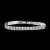 Elegant Bridal Necklace & Shimmering Diamond Earrings and Bracelet Set
