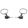 1 Pair Motorcycle Handle Bar End Mirrors Round 7 8in Rear View Mirror Replacement for Aprilia Tuono Mana Dorsoduro