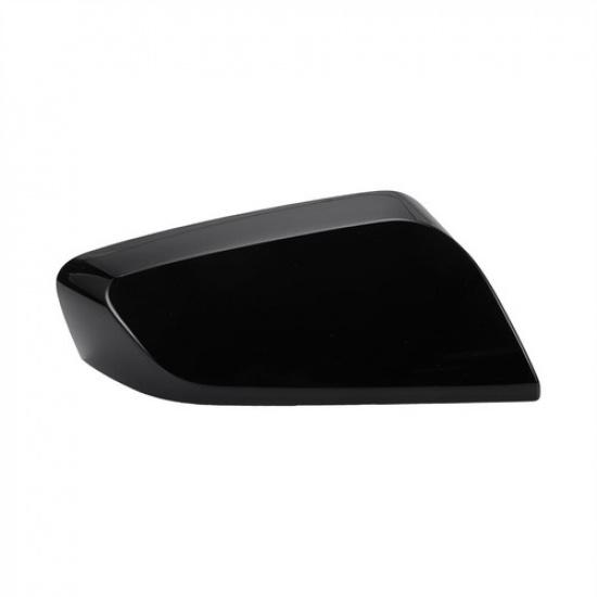 Right Side Door Rearview Mirror Cover Cap Black For Chevrolet Impala 2014 -