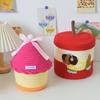 Playful Cartoon Cotton Storage Box Kids Toy Organizers Portable Portable Container For School Supplies Home Decors