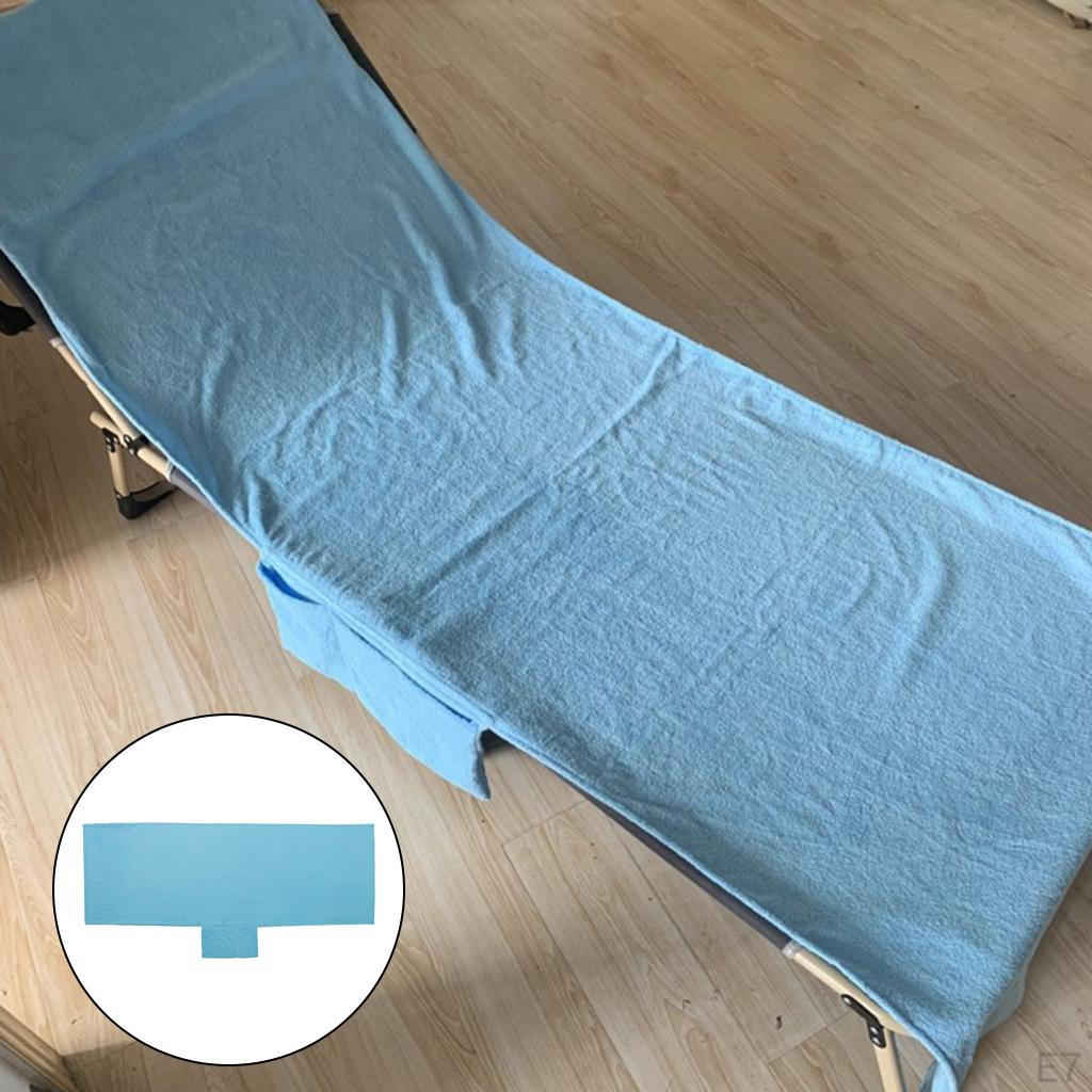 Пляжний рушник Поглинаючий Для шезлонга Басейну Плавання Кемпінгу Засмагання