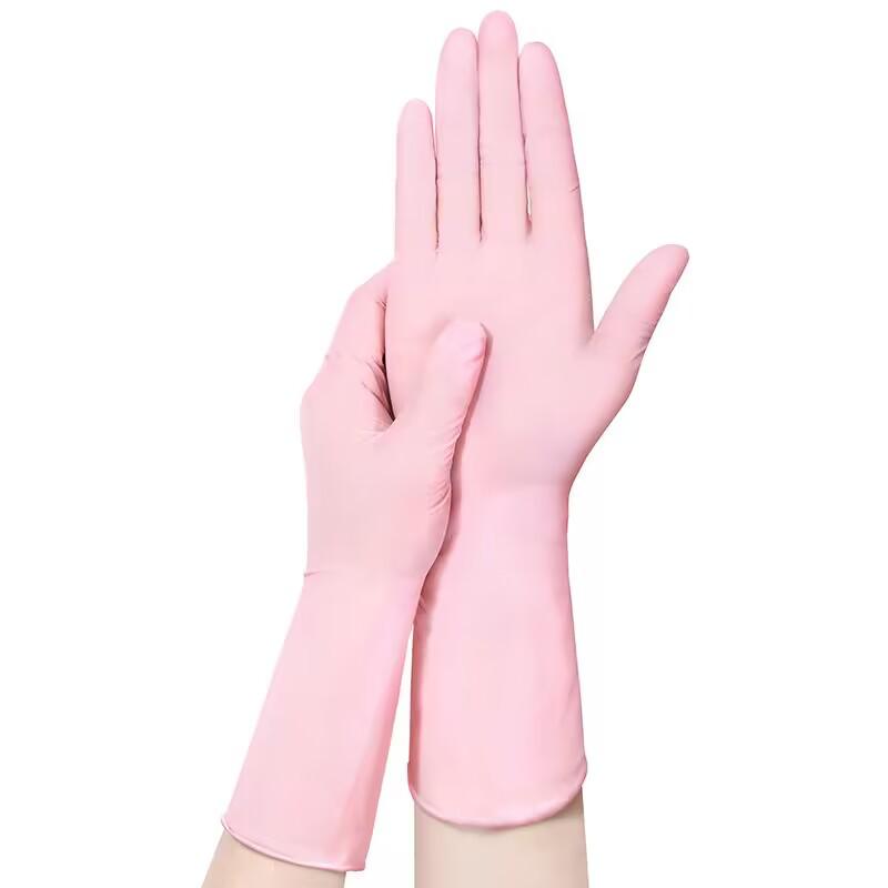 Disposable Nitrile Gloves for Comfortable Waterproof Cleaning