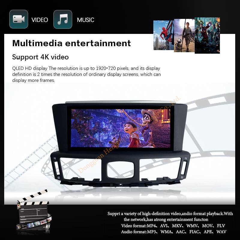 10.25" For Infiniti Q70L M37 2011-2019 GPS Navigation Radio Android11 8+128G 8Core CarPlay 4G 360 Camera Car Multimedia Player