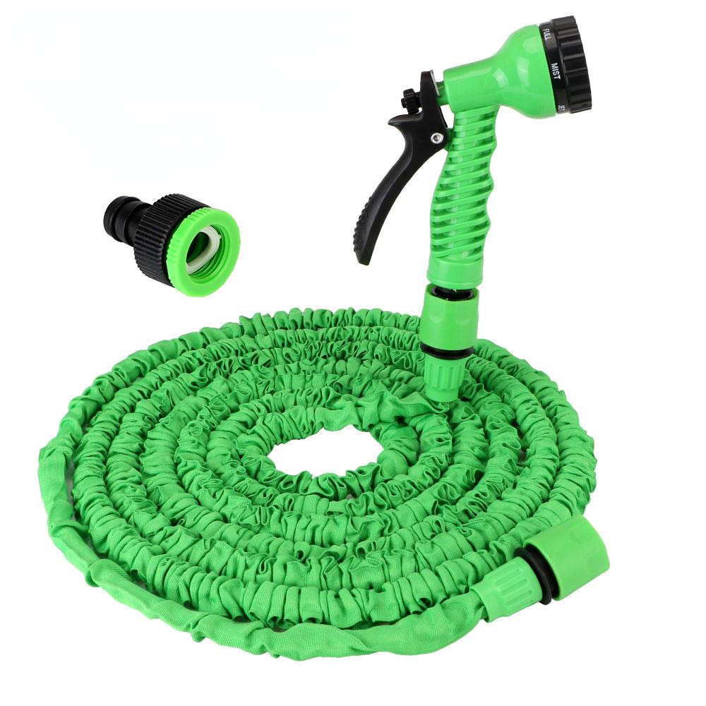 Garden Hose Adjustable Water Gun Foam High Pressure Cars Garden Washing Hose Sprayer Expandable Water Hose