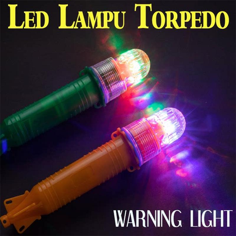 Fishing Light 15cm LED Underwater Signal Blinker for Saltwater Freshwater Boat Pier Night Fishing Enhanced Range