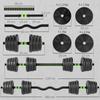Adjustable Dumbbell Set 30 KG Dumbbell Set Dumbbells Barbells Weight Set for Strength Training
