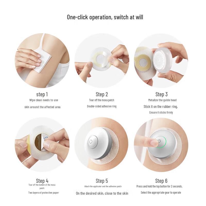Philips Wireless Mugwort Hot Compress Massager CN plug (adapter included)