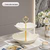 Abay 2-Tier Fruit & Dessert Serving Tray Set