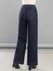 2026 Spring/Fall Women's Plus Size High-Waist Casual Wide Leg Jeans