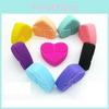 Elegant And Versatile Silicone Heart Make Up Brush Cleaner In Beautiful Colors