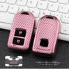 Honda Carbon Fiber Texture TPU Car Key Protective Case