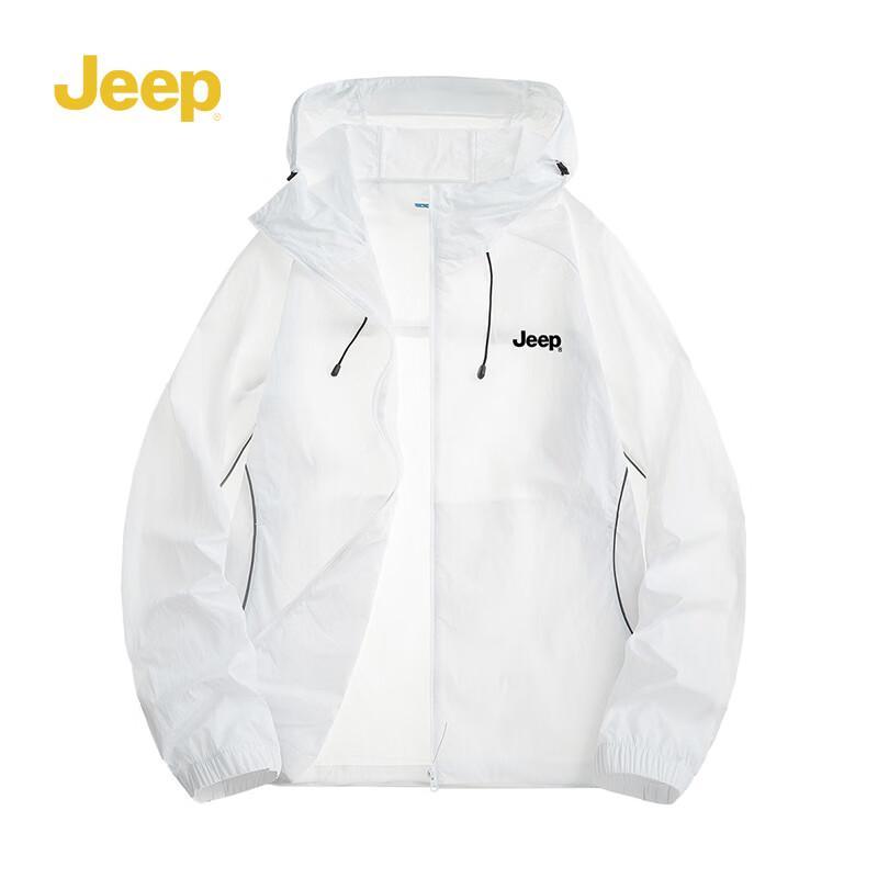 JEEP Unisex Ice Silk Quick-Dry Sun Protection Jacket 2XL