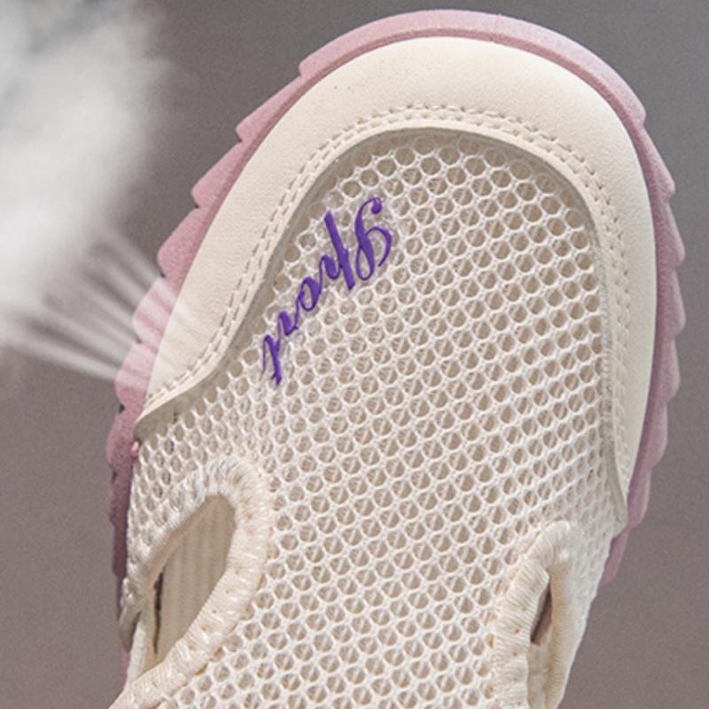 Kinder Sandalen Jungen Mädchen Atmungsaktive Mesh Weiche Unterseite Strand Schuhe