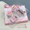 HERORANGE Conjunto de Maquiagem com 6 Peças Inclui Gloss Labial, Gloss Labial, Delineador, Blush, Sombra para Olhos, Longa Duração, À Prova d'Água, Conjunto Cosmético