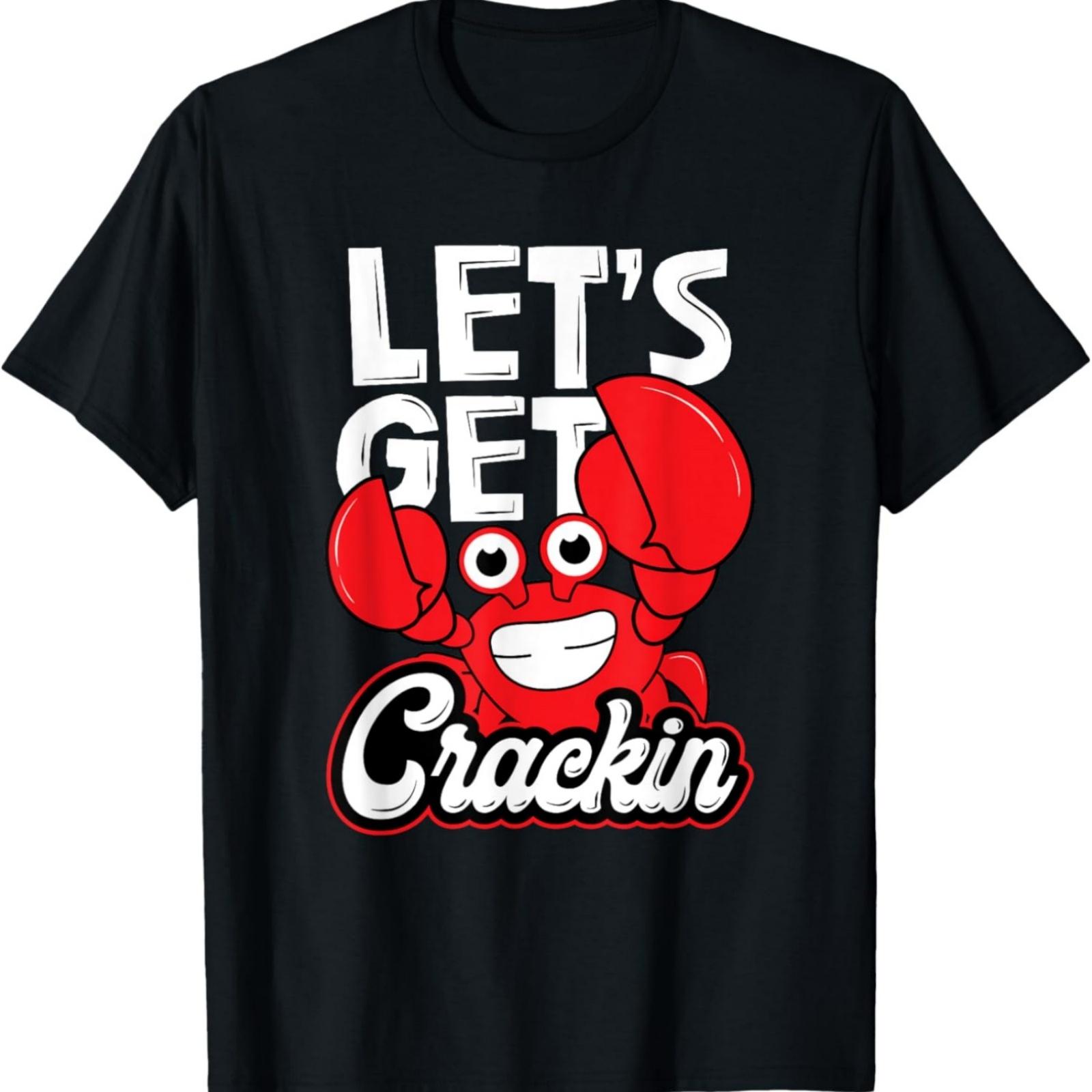 Давай начнем - Смешная футболка для любителя морепродуктов, поедателя крабов, с крабовым варевом XXXXXL разноцветный