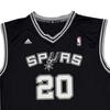 adidas NBA Ginobili Spurs 20 Jersey Pullover Printed Comfortable Home Sleeveless Casual Basketball Vest Unisex Tops 7818A-304-ANR514