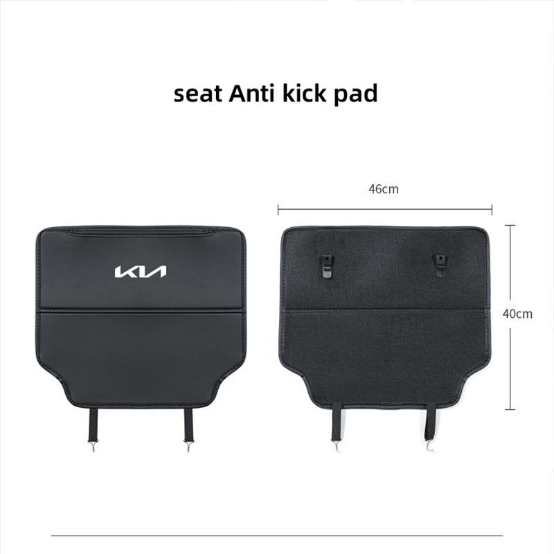 Car Seat Rear Anti Kick Pad Dirt Scratch Resistant Pad Valve For KIA K9 Sportage Niro K5 Carnival EV6 EV9 EV3 K8 Stinger Forte sdvc80