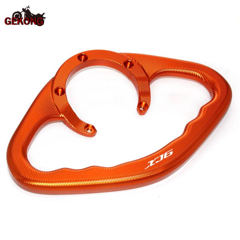 For YAMAHA XJ6 2009 2010 2011 2012 2013 2014 CNC Motorcycle Passenger Handgrips Hand Grip Tank Grab Bar Handles