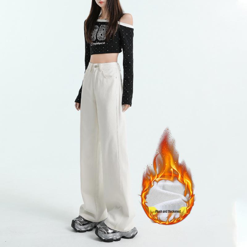 Dámské džíny s vysokým pasem a širokými nohavicemi - Kolekce jaro 2025